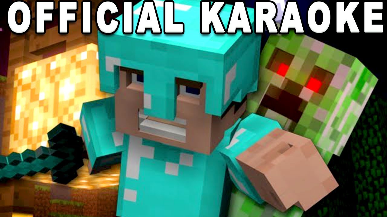 Revenge Minecraft Song OFFICIAL KARAOKE INSTRUMENTAL + LYRICS