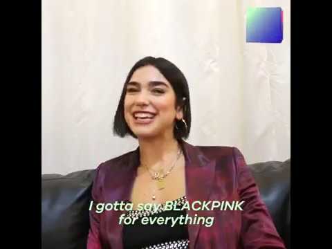 Dua Lipa talks about how she collaborated with Blackpink for Kiss & Make Up