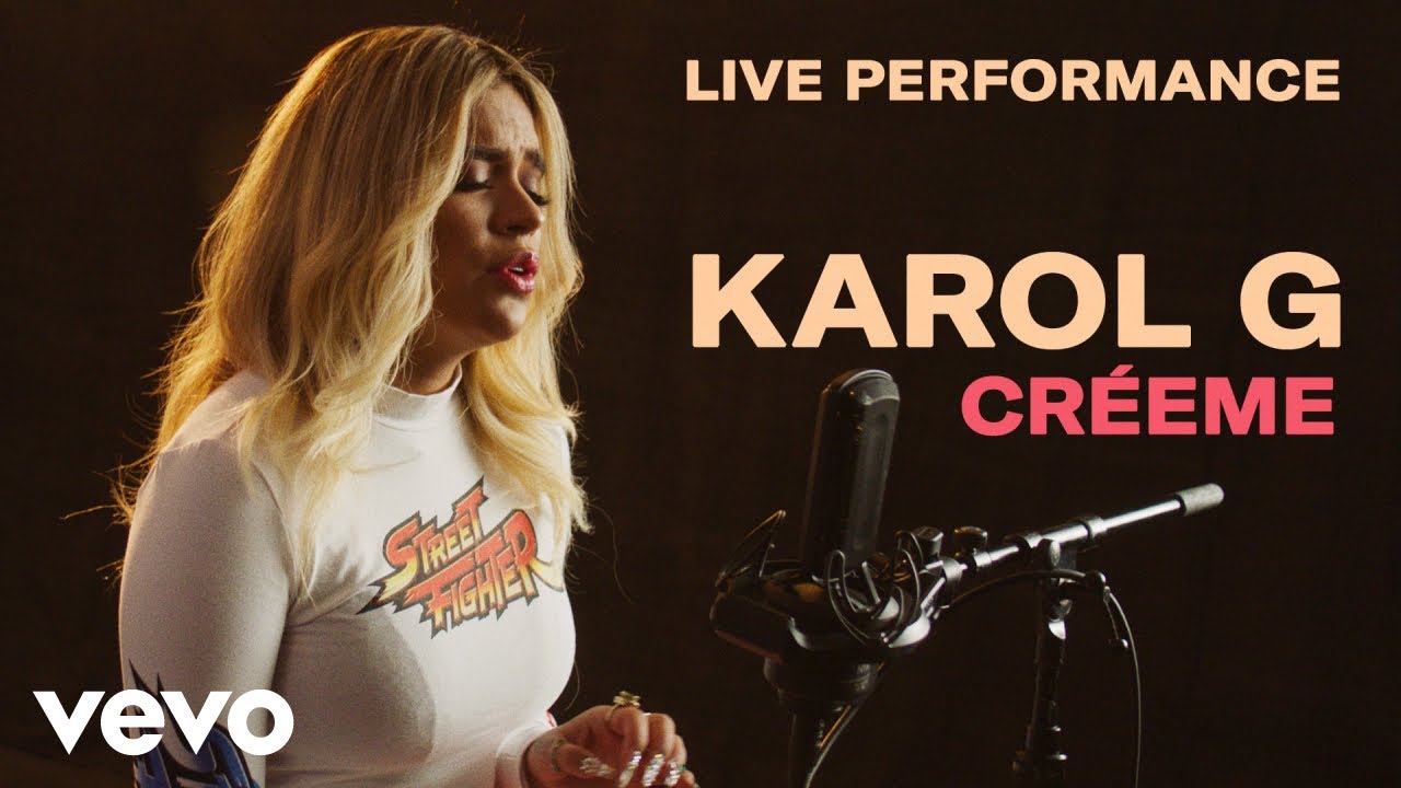 Karol G - "Créeme" Official Live Perfomance | Vevo