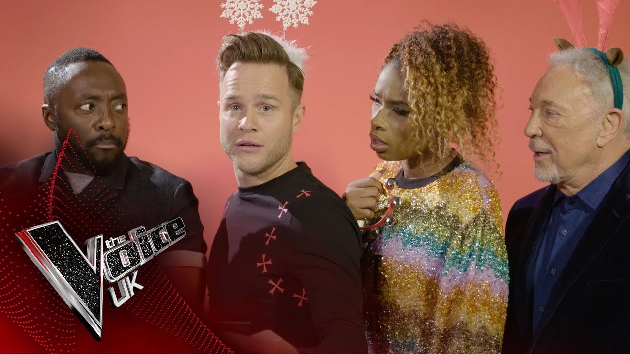 The Coaches Sing Deck The Halls Acapella | The Voice UK