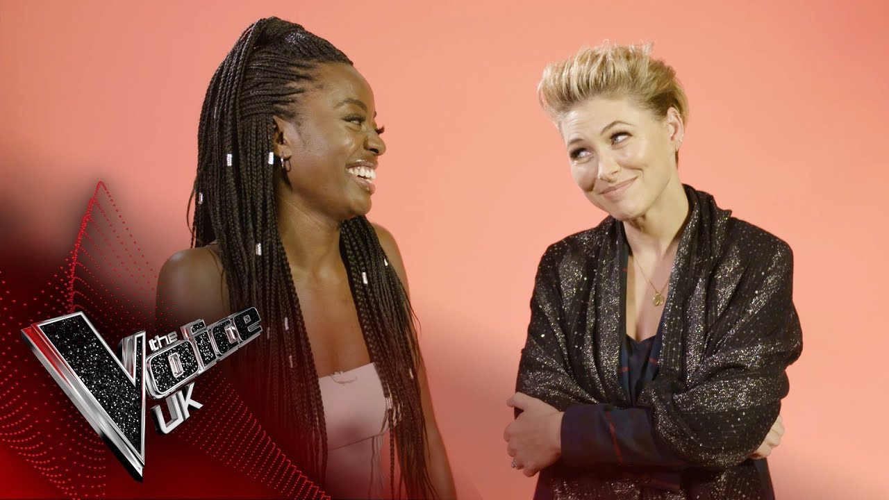 Emma Willis Predicts the Future with AJ Odudu! | The Voice UK 2019