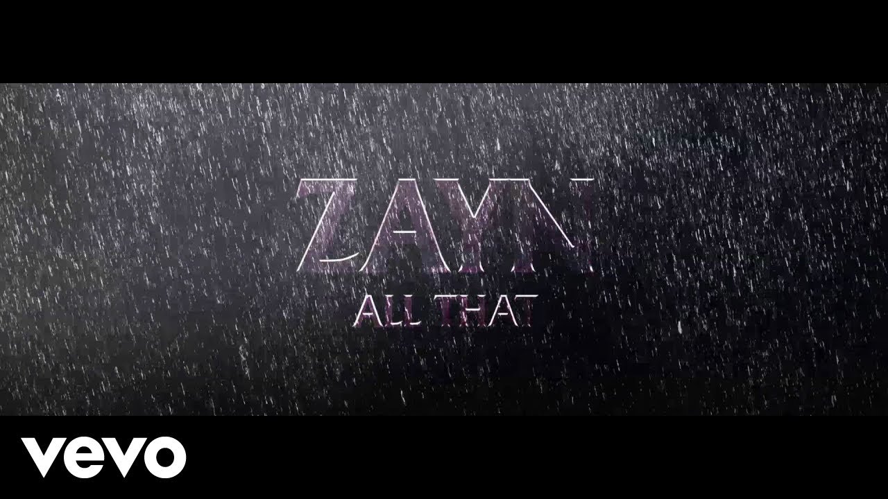 ZAYN - All That (Audio)