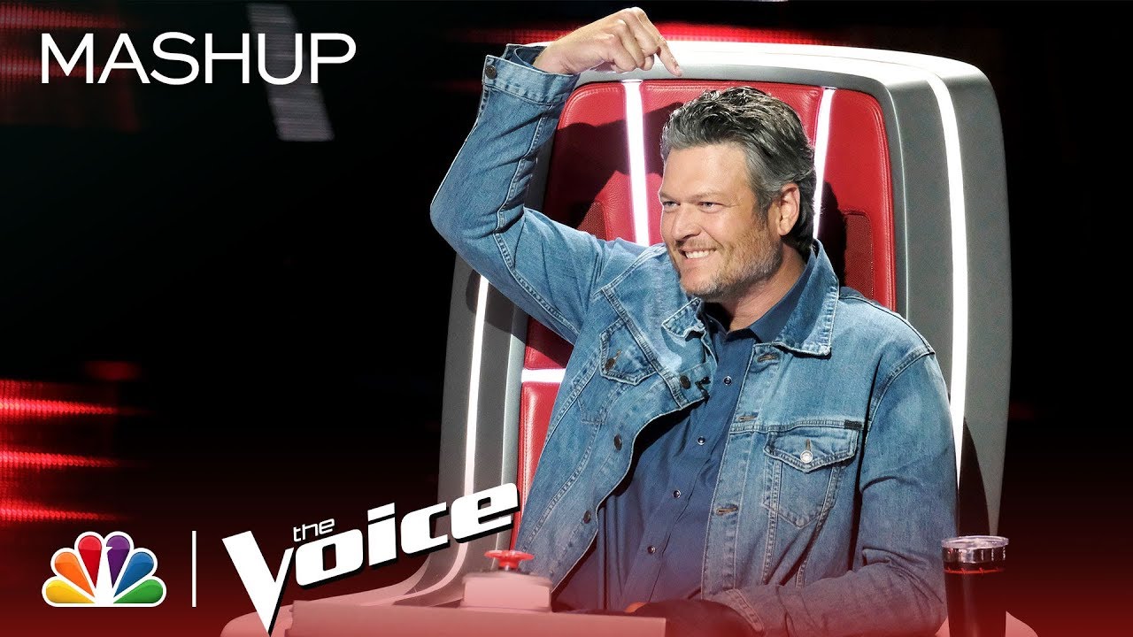 Blake Shelton: Pointing Fingers Since Season 1 - The Voice 2019 (Mashup)