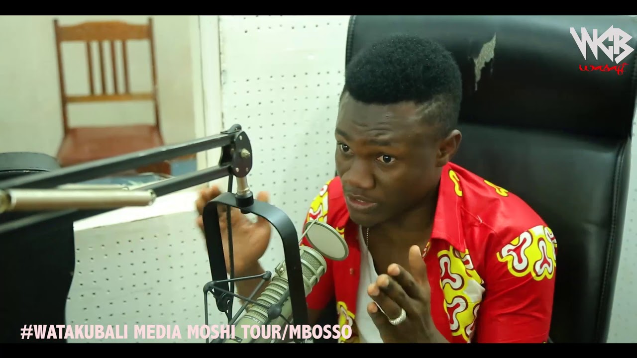 Mbosso - Watakubali Media tour ( Moshi Fm Moshi )