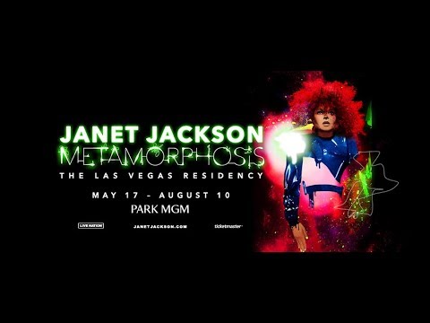 Janet Jackson - Las Vegas Residency &quot;Metamorphosis&quot;
