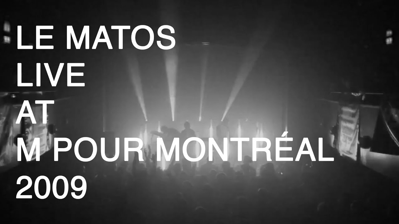 Delphic - This Momentary (LE MATOS remix) LIVE @ M pour Montréal 2009