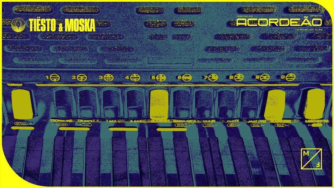 Tiësto &amp; MOSKA - Acordeão (Official Audio)