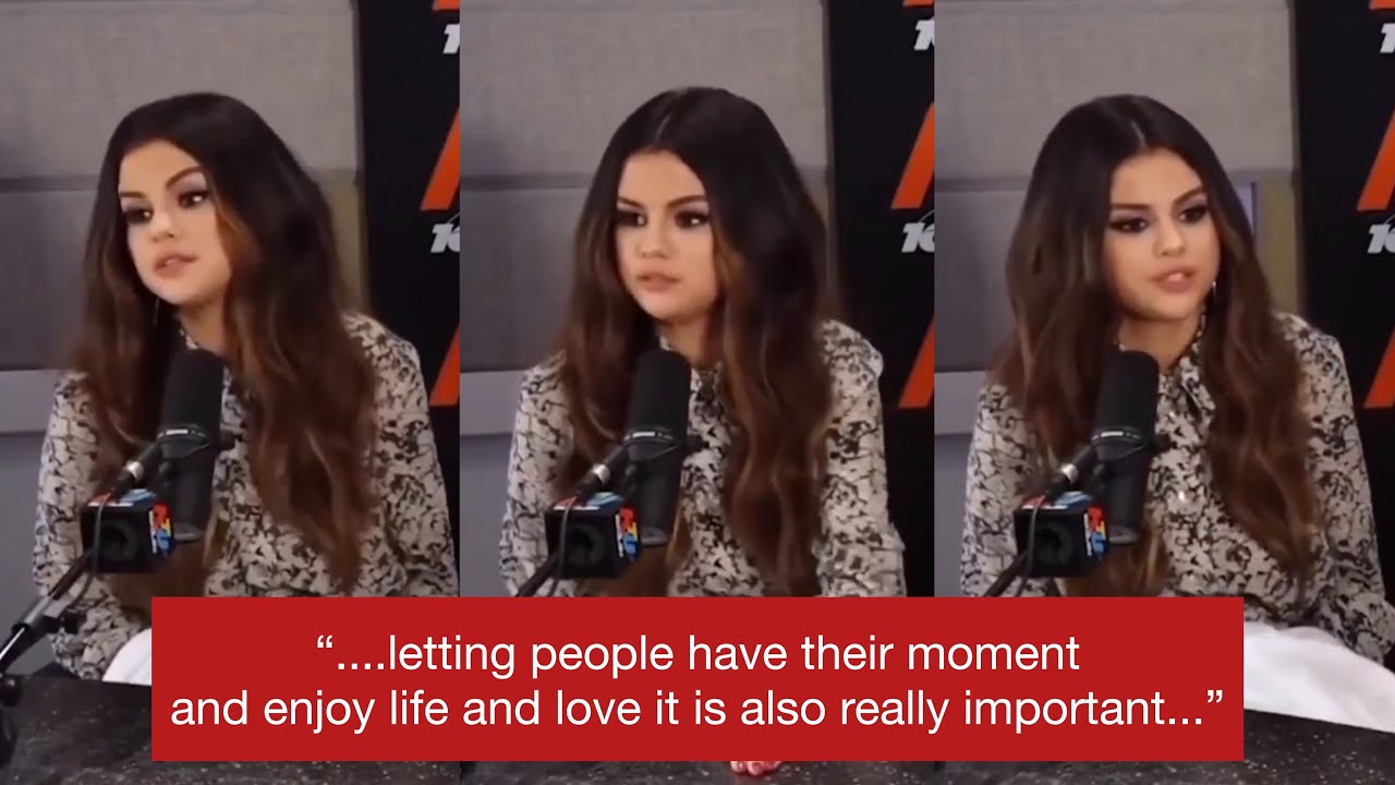 Selena Gomez about Justin Bieber and Hailey Bieber relationship