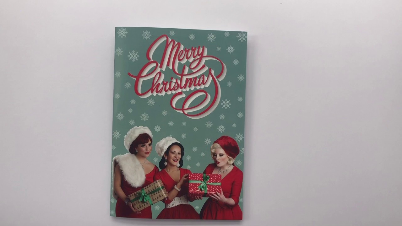 Sleigh Ride - The Puppini Sisters Musical Christmas Card