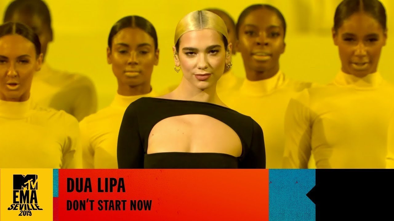 Dua Lipa - Don&#39;t Start Now - LIVE at the 2019 MTV EMAs