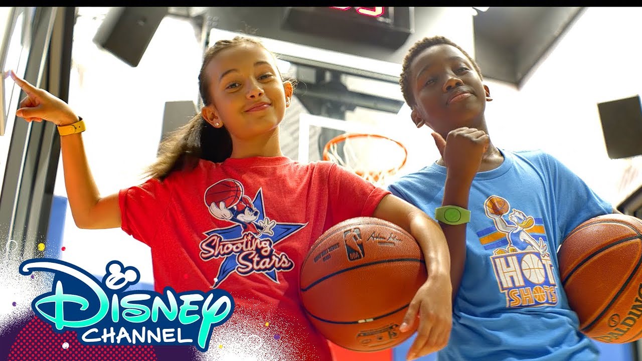 NBA Experience with Ramon Reed and Kaylin Hayman! | Disney Channel