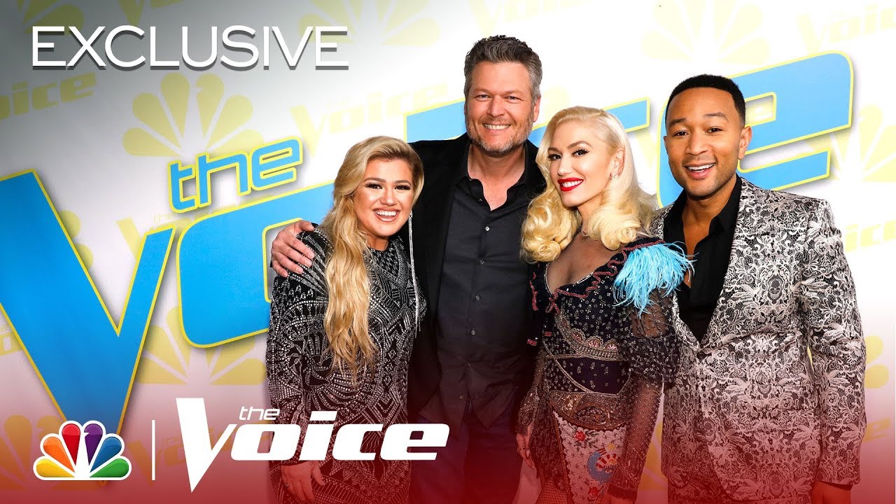 Coaches Kelly, John, Blake and Gwen Share Their Craziest Road Stories - The Voice 2019