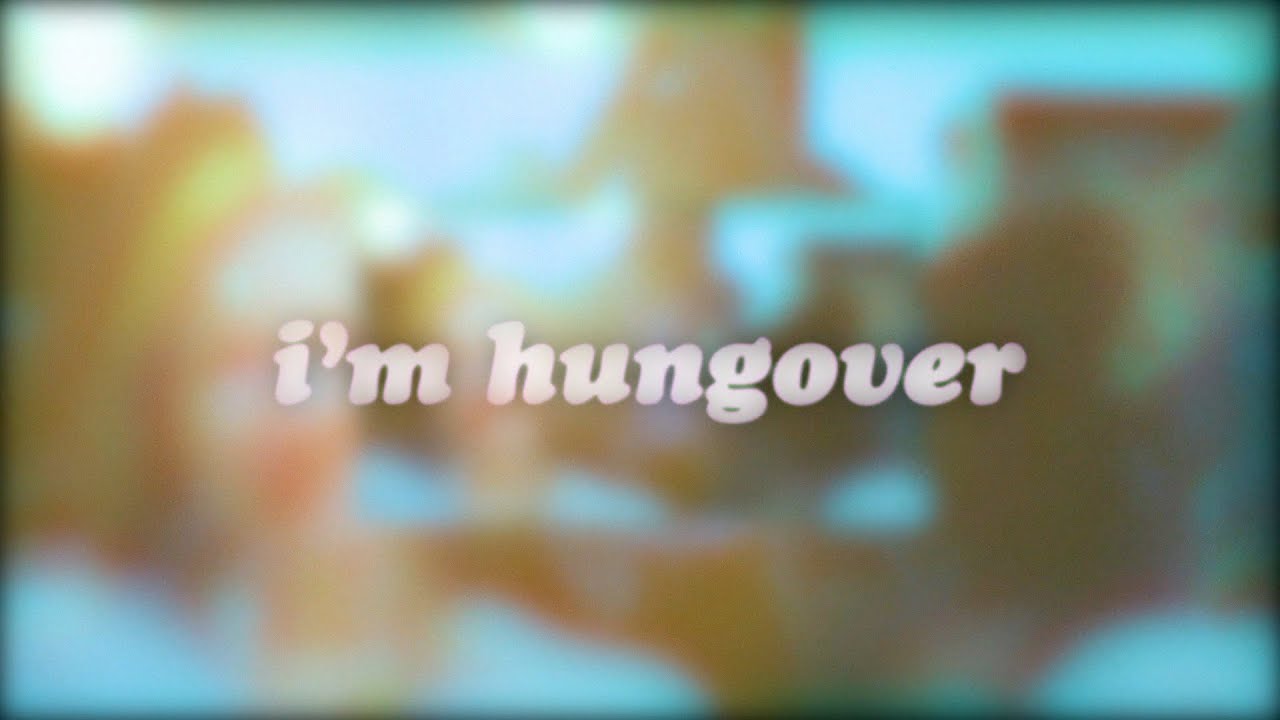 gnash - hungover &amp; i miss u (official lyric video)