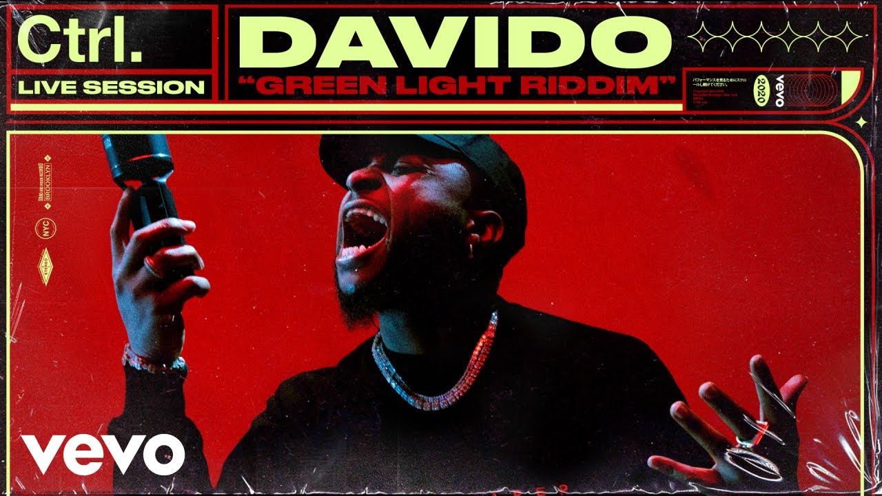 Davido - Green Light Riddim (Live Session) | Vevo Ctrl