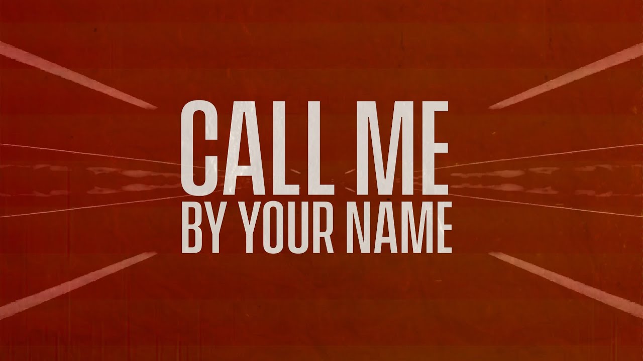 Thomas Dybdahl - Call Me By Your Name (Official Lyric Video)