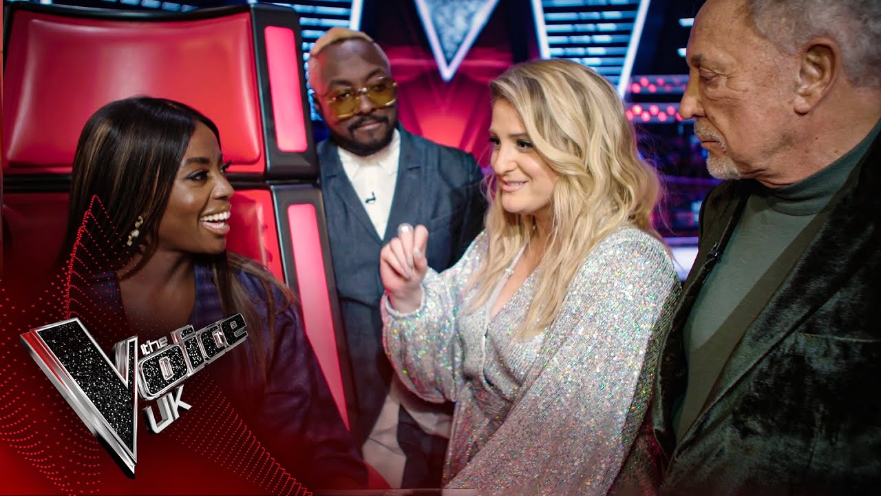 AJ Odudu catches up with our Coaches in the studio! | Blind Auditions | The Voice UK 2020
