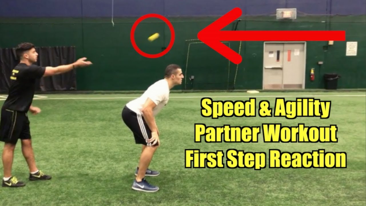 11 Essential Speed And Agility Drills For First Step Quickness (Partner Speed Workout)