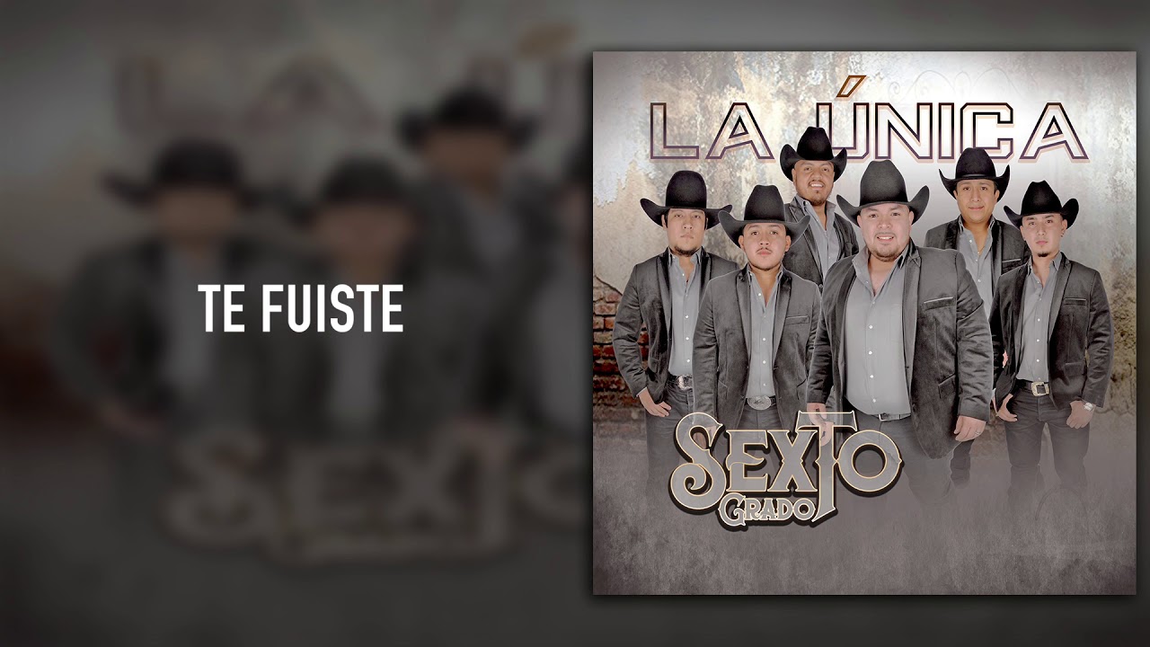 Sexto Grado - Te Fuiste - La Única (Audio)