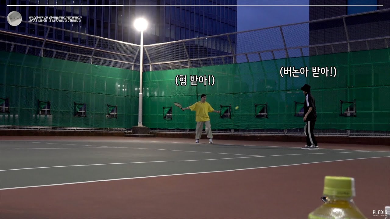 [INSIDE SEVENTEEN] 세븐틴의 즐거운 테니스 시간???? (SEVENTEEN&#39;s Tennis Time????)