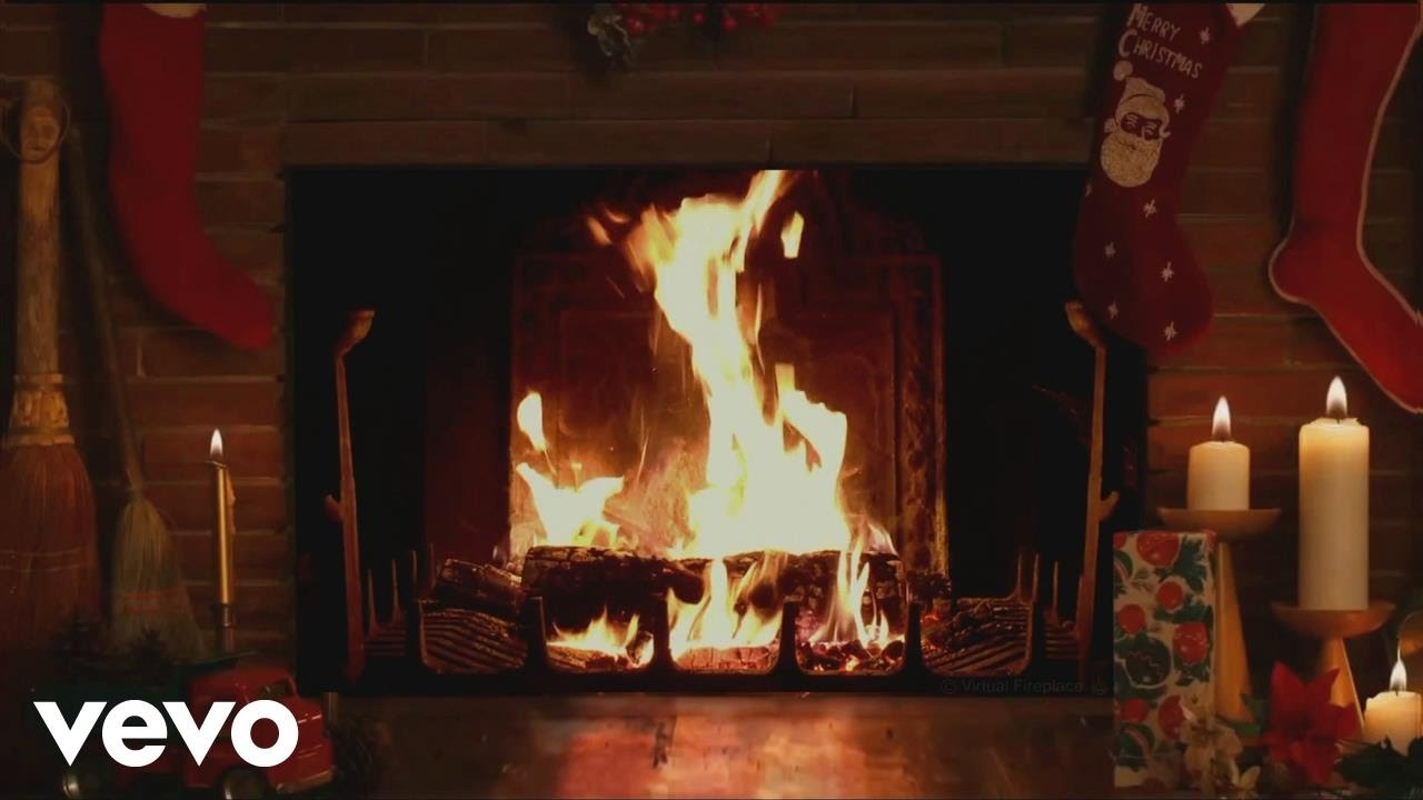 She & Him - The Coldest Night of the Year (Yule Log Edition)