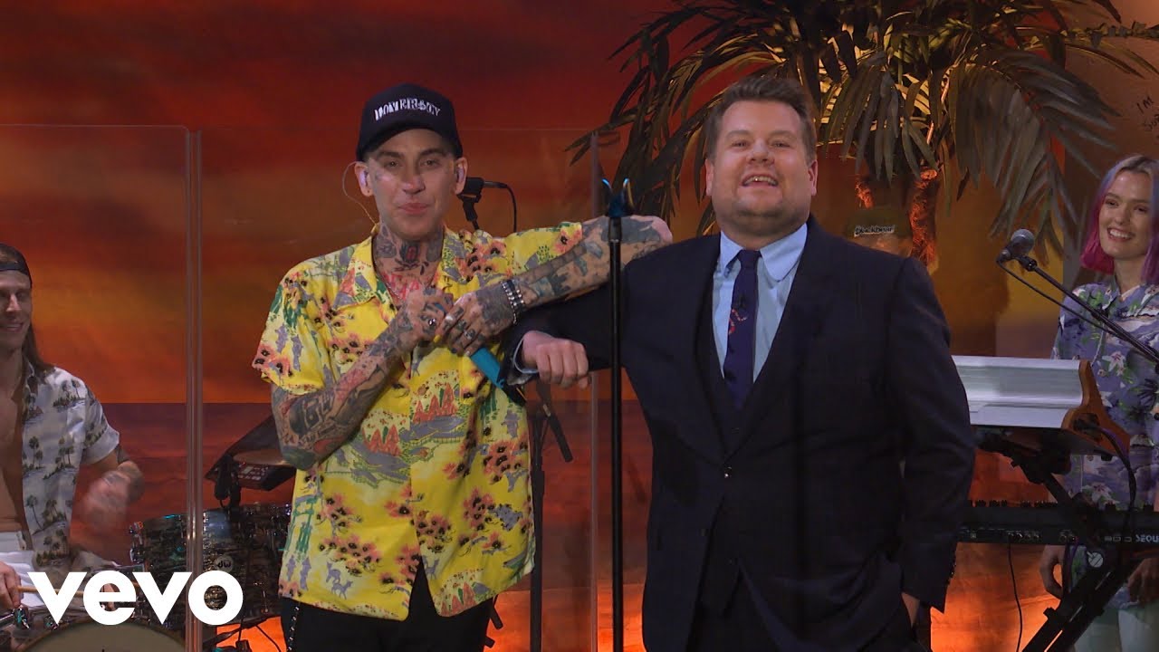 blackbear - hot girl bummer (The Late Late Show with James Corden/2020)