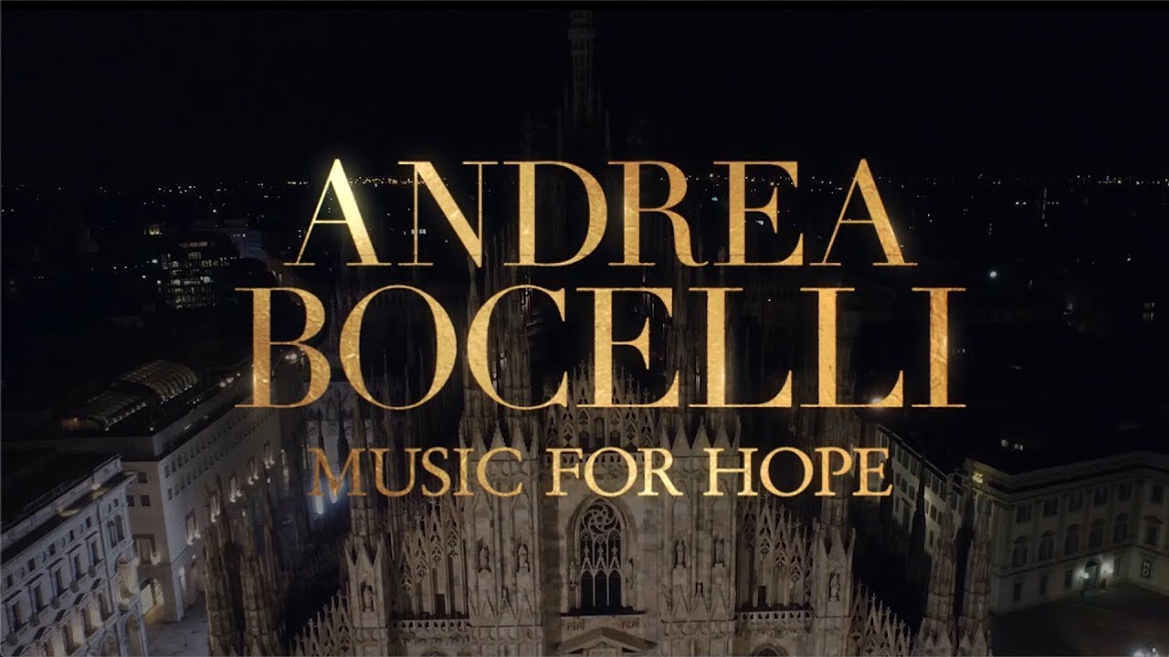 Music For Hope LIVE - April 12th 10am LA | 1pm NYC | 6pm UK | 7pm CET (Italian Version)