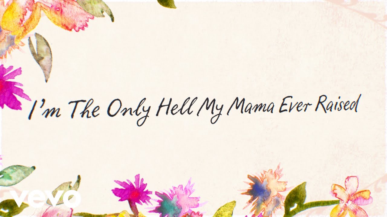 Willie Nelson - I'm the Only Hell My Mama Ever Raised (Official Lyric Video)
