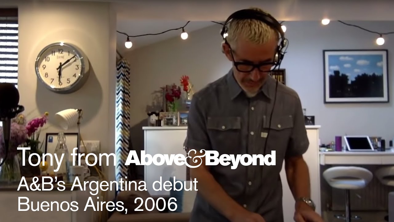 A&B's Argentina debut: Recreated by Tony McGuinness - livestream trance classics DJ set