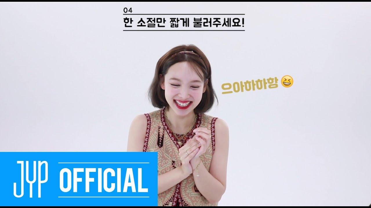 TWICE “MORE & MORE” 60 Seconds Speed Interview_ NAYEON