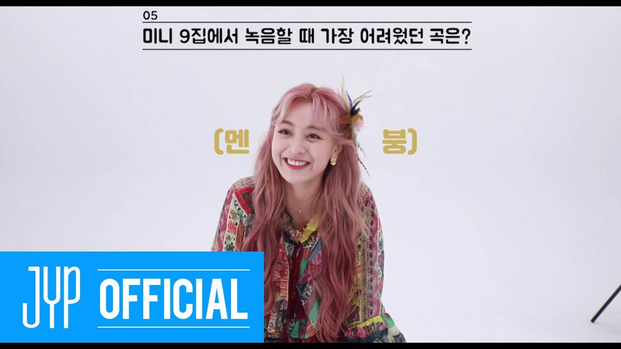 TWICE “MORE & MORE” 60 Seconds Speed Interview_ JIHYO