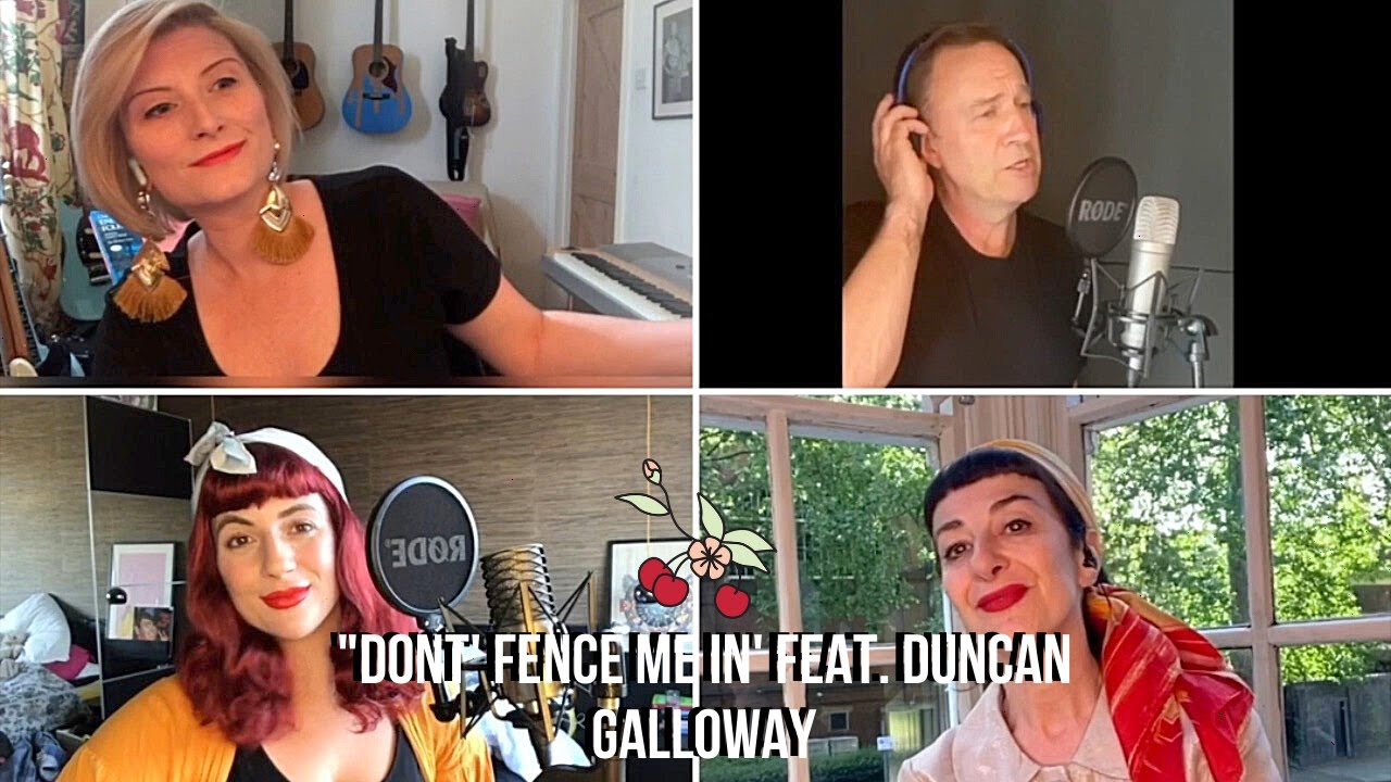 Don't Fence Me In - The Puppini Sisters ft. Duncan Galloway