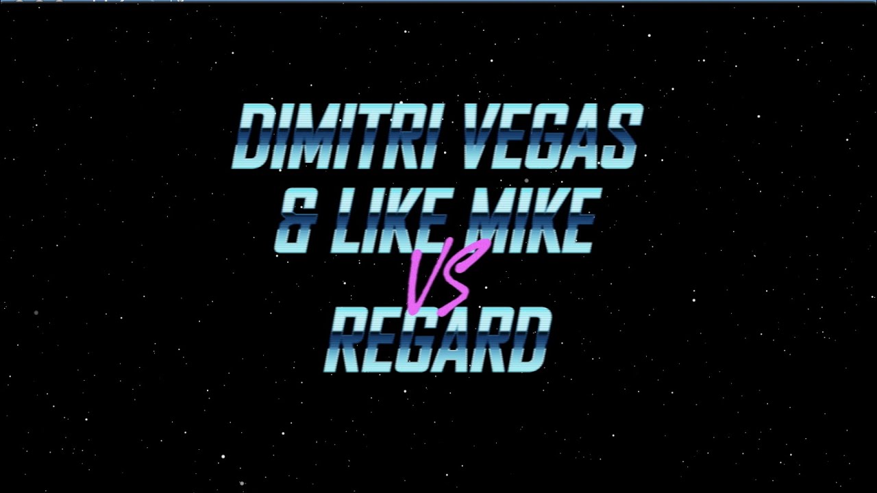 Dimitri Vegas & Like Mike vs Regard - Say My Name (Lyric Video)
