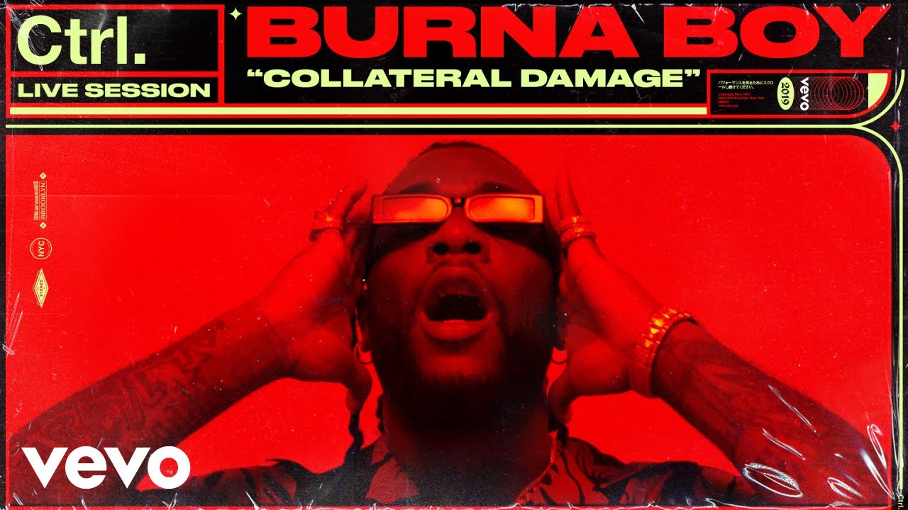 Burna Boy - "Collateral Damage" Live Session | Vevo Ctrl