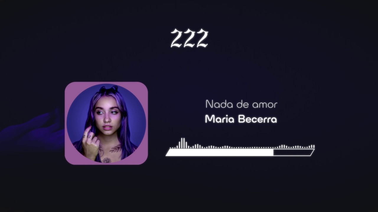 Maria Becerra - Nada de Amor (Official Audio)