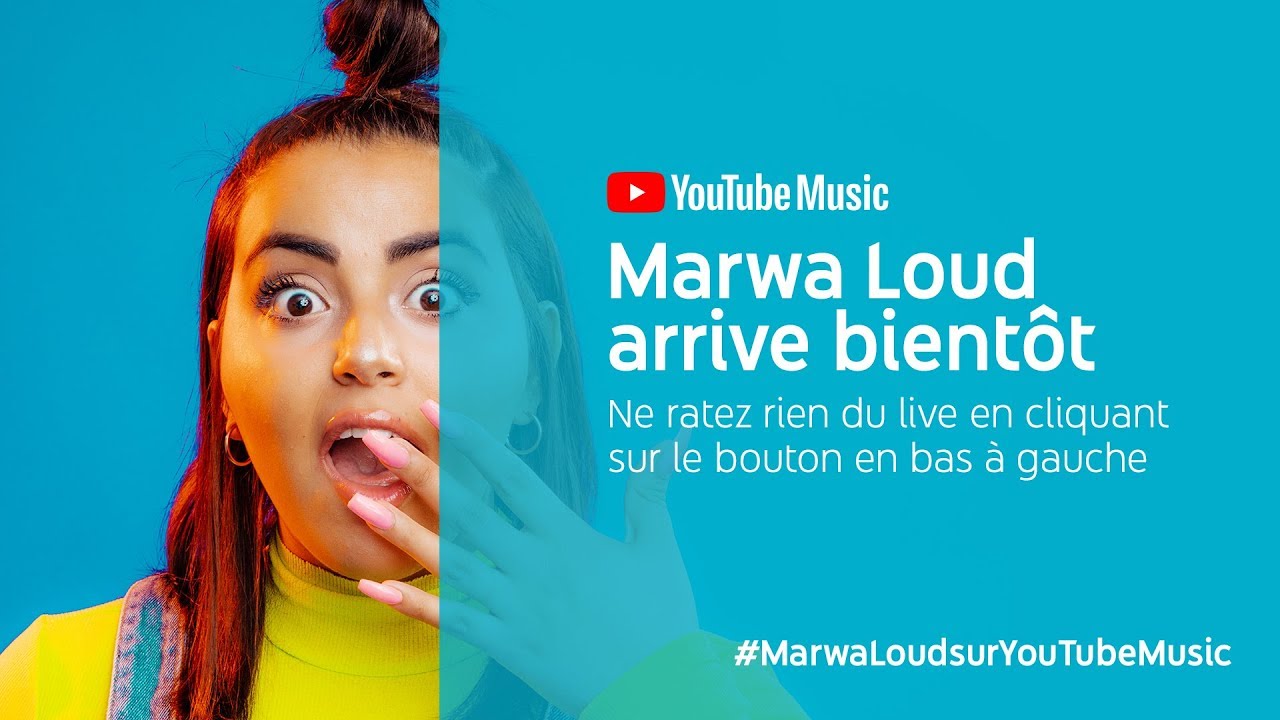Marwa Loud part en Live sur YouTube Music ! #MarwaLoudsurYouTubeMusic