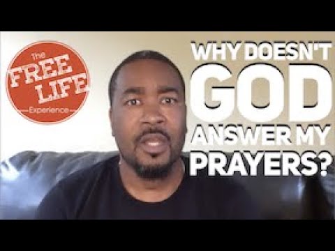 Canton Jones/ Free Life Church "Why Doesn't God Answer My Prayers?"