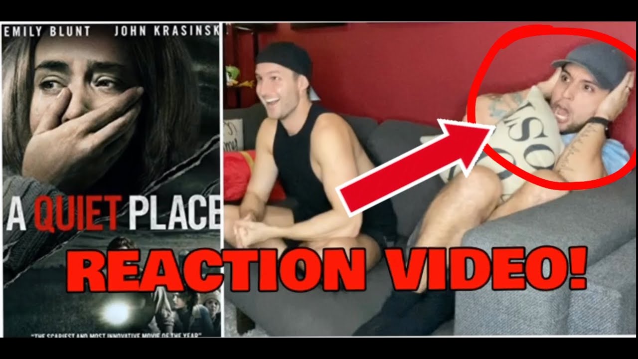 Hysterical Scary Movie Reaction Video - Chris and Clay