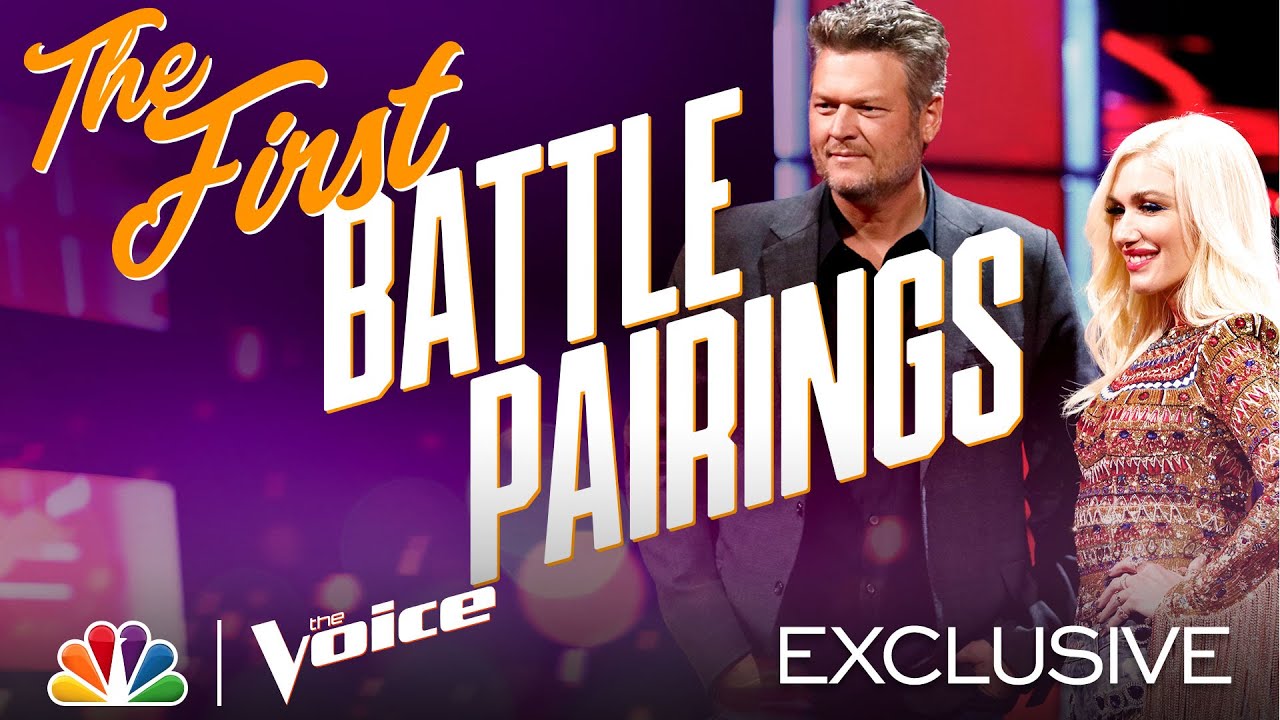 Teams Kelly, Legend, Blake and Gwen Reveal Their First Battle Pairings - The Voice Battles 2020