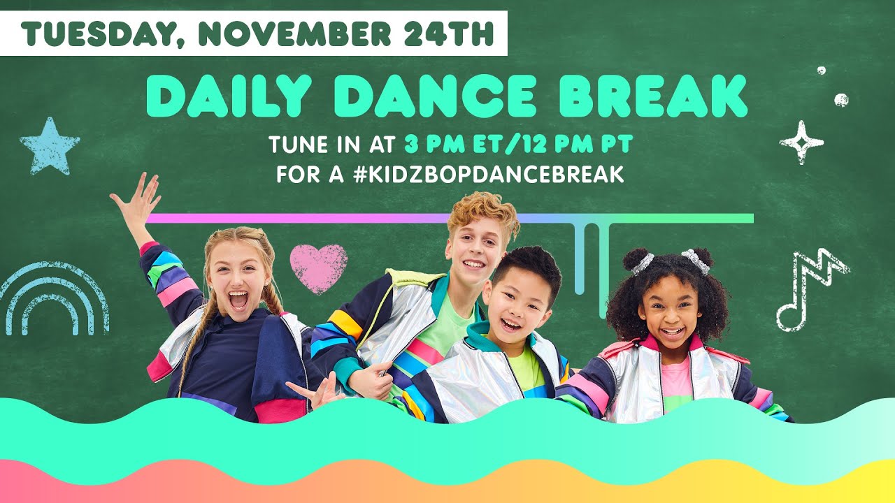🔴 KIDZ BOP Daily Dance Break [Tuesday, November 24th]