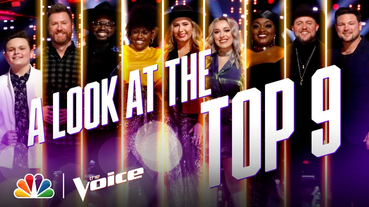 Coaches Blake, Kelly, John and Gwen Take a Look at the Top 9 Artists - The Voice Lives 2020