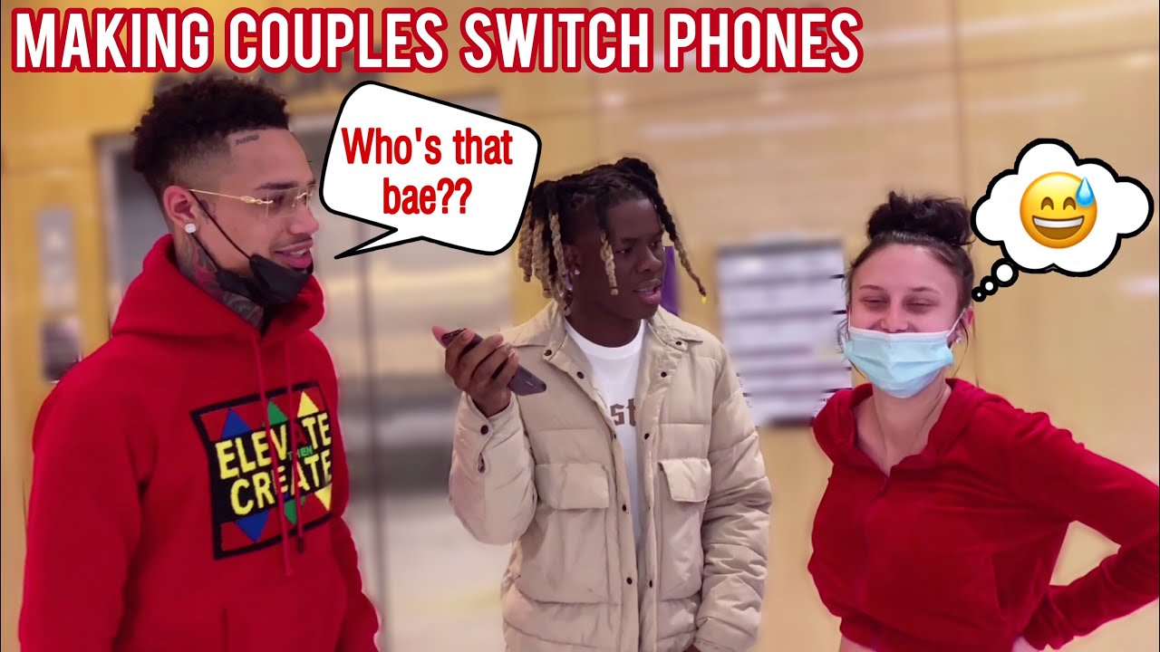 Making Couples Switch Phones Loyalty Test 3 💔 Public Interview