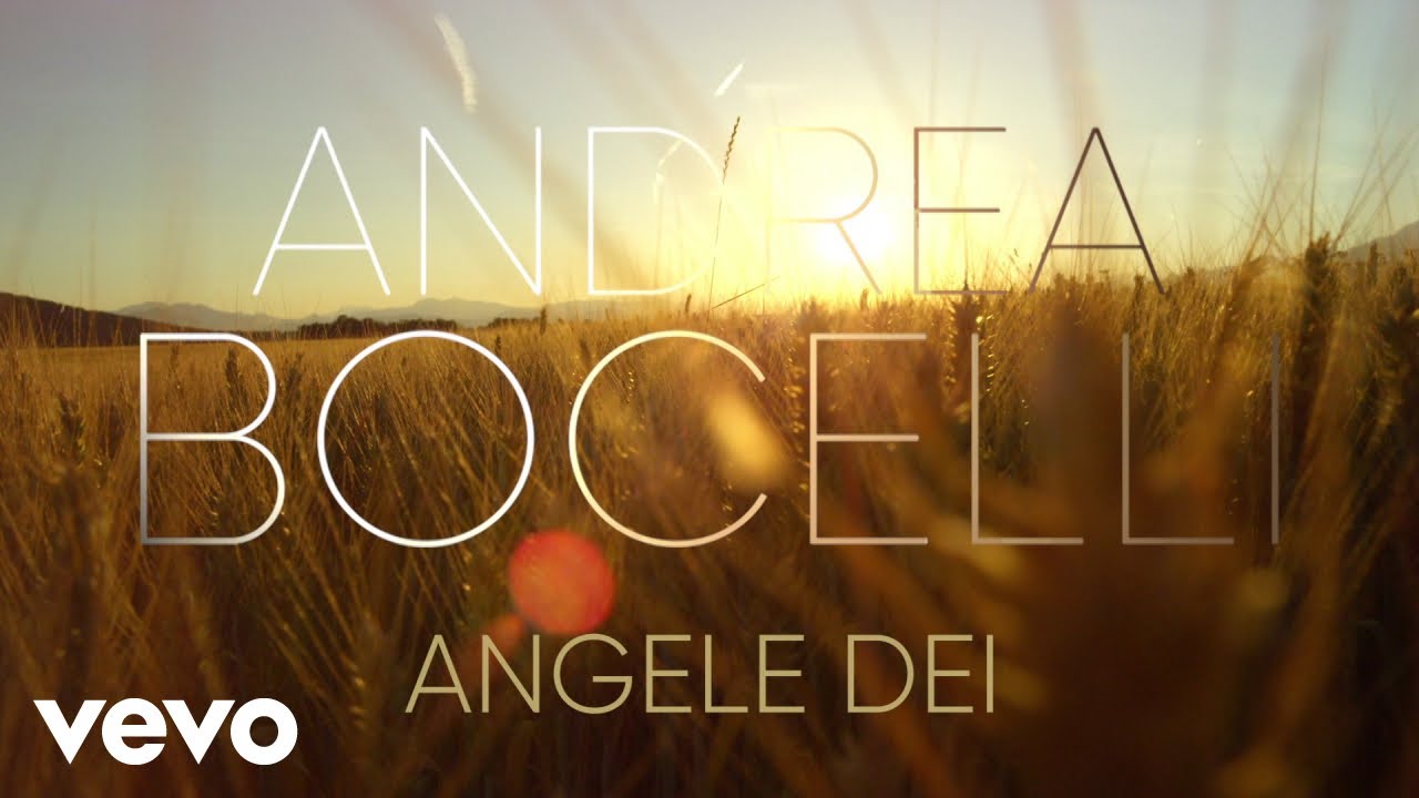 Andrea Bocelli - Angele Dei (arr. Kaye) (Visualiser)