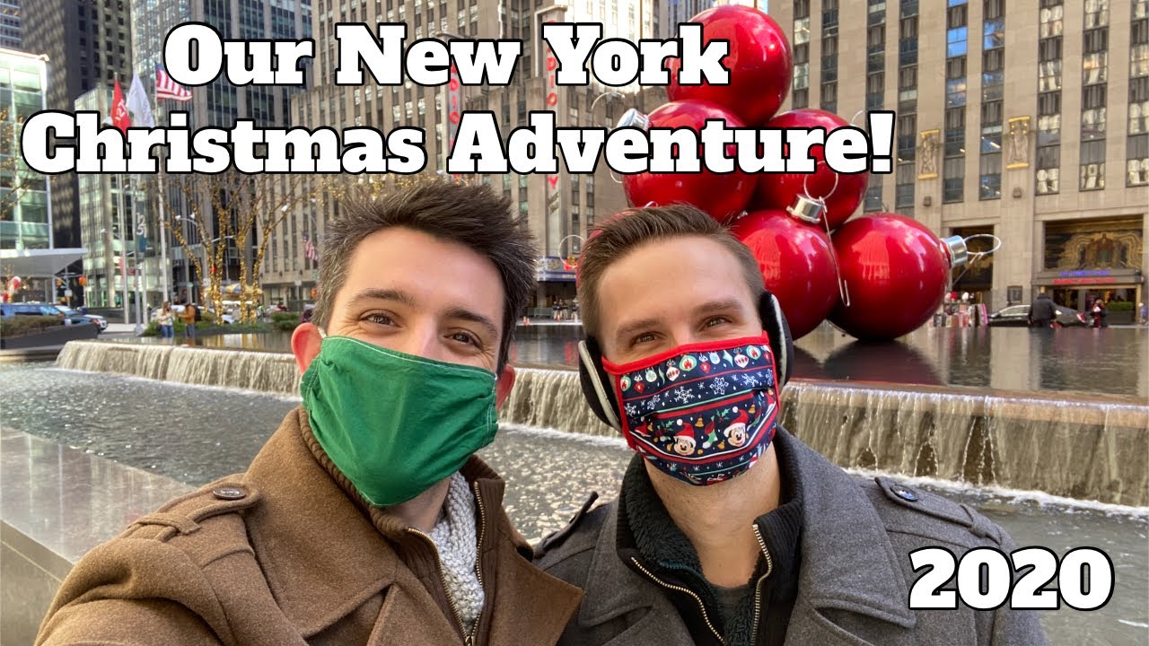 New York Christmas Adventure- Rockefeller Tree & More- Chris & Clay