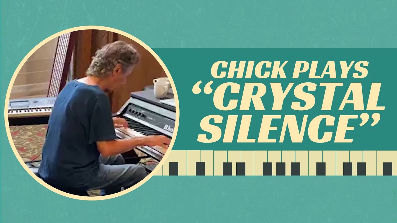 Chick plays some "Crystal Silence" on the Fender Rhodes
