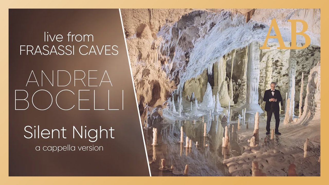 Andrea Bocelli - Silent Night (a cappella version)