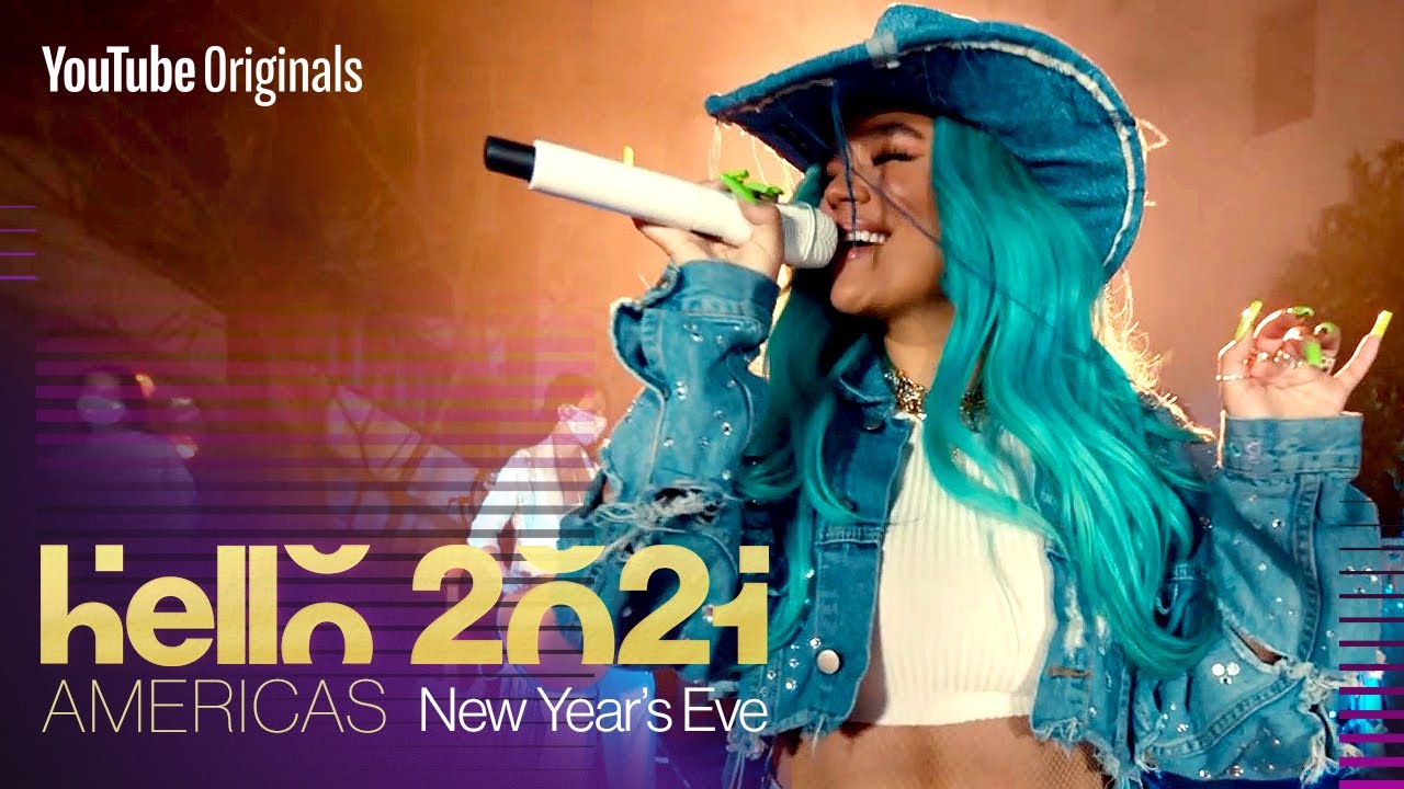 Karol G New Year’s Eve Performance | Hello 2021: Americas