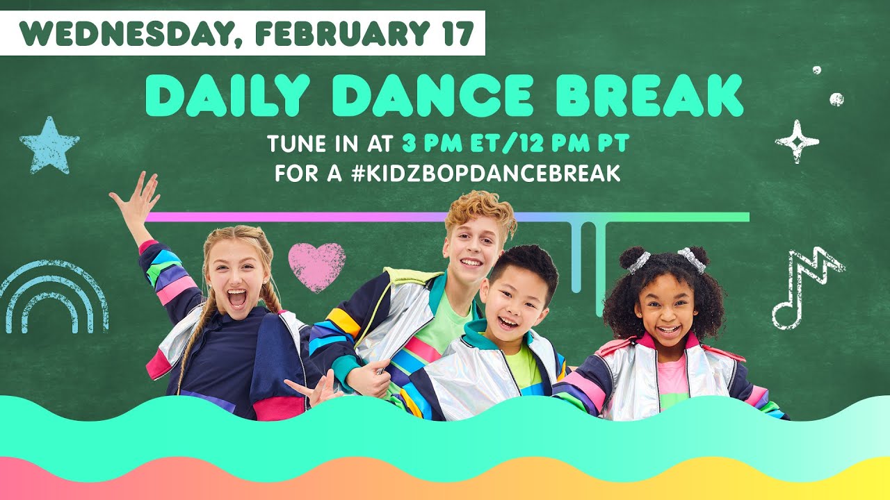 🔴 KIDZ BOP Daily Dance Break [Wednesday, February 17th]