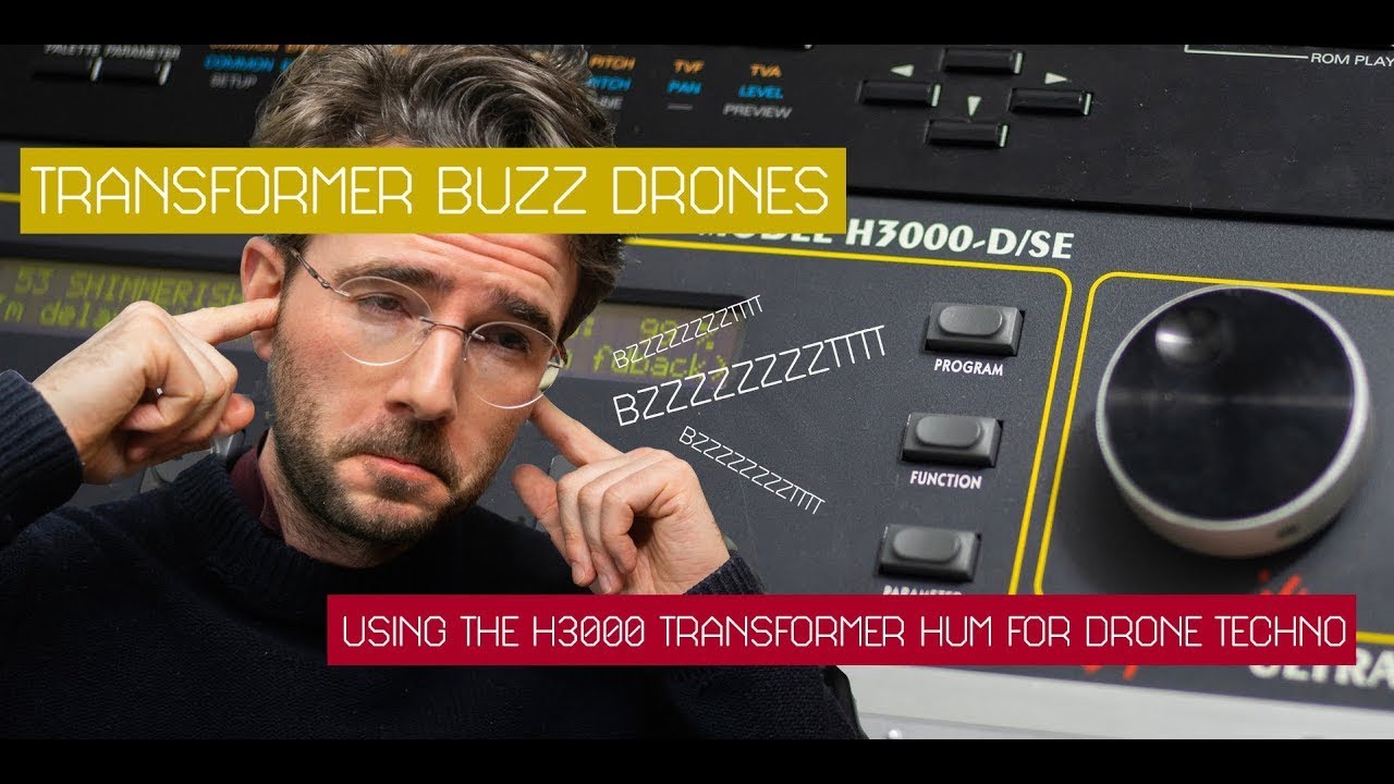 Using my H3000 transformer hum as instant Techno Drone | CONFORCE