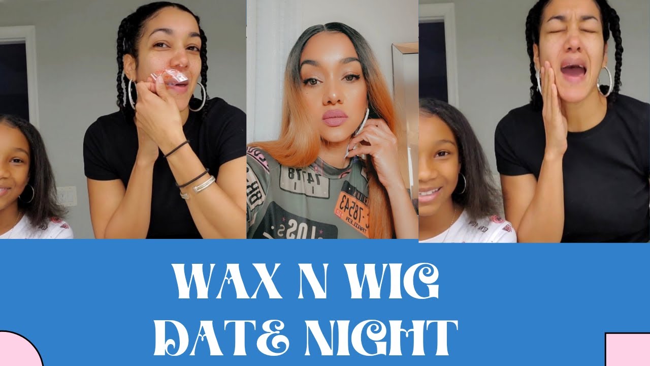 Watch me Wax my upper lip and get my Wig poppin' for Date Night.         #wax #waxupperlip #wig