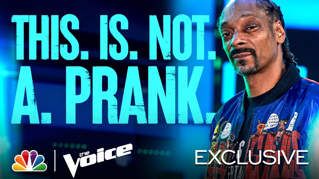 This Is Not a Joke! It's Not a Prank! It's Snoop Dogg's Mega Mentor Announcement - The Voice 2021
